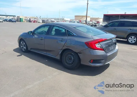 2021 Honda Civic Lx из США, поврежденный, VIN 2HGFC2F66MH509733